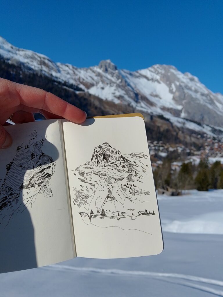 Le Buclon, encre